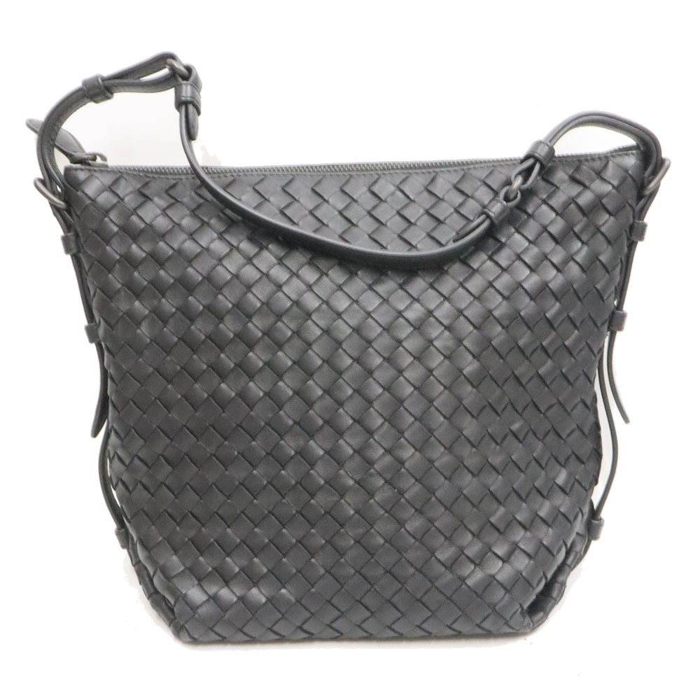 Bottega Veneta Shoulder Bag Leather Black